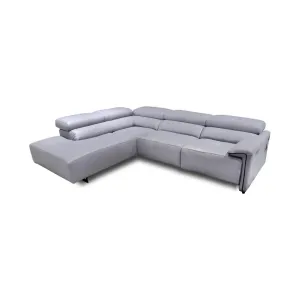 BROOKLYN Full Leather Power Motion Sectional – NT Concepts Italia
