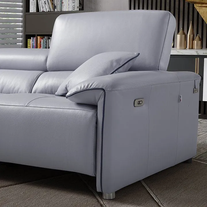 BROOKLYN Full Leather Power Motion Sectional – NT Concepts Italia