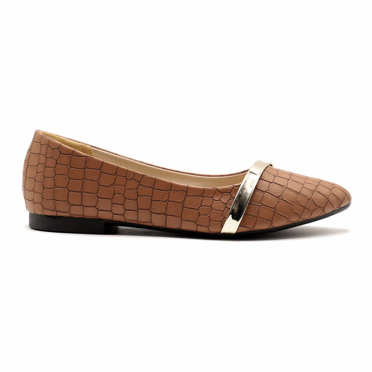 Brown Casual Pumps 090846