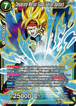 BT3-084 Desperate Warrior Super Saiyan Bardock
