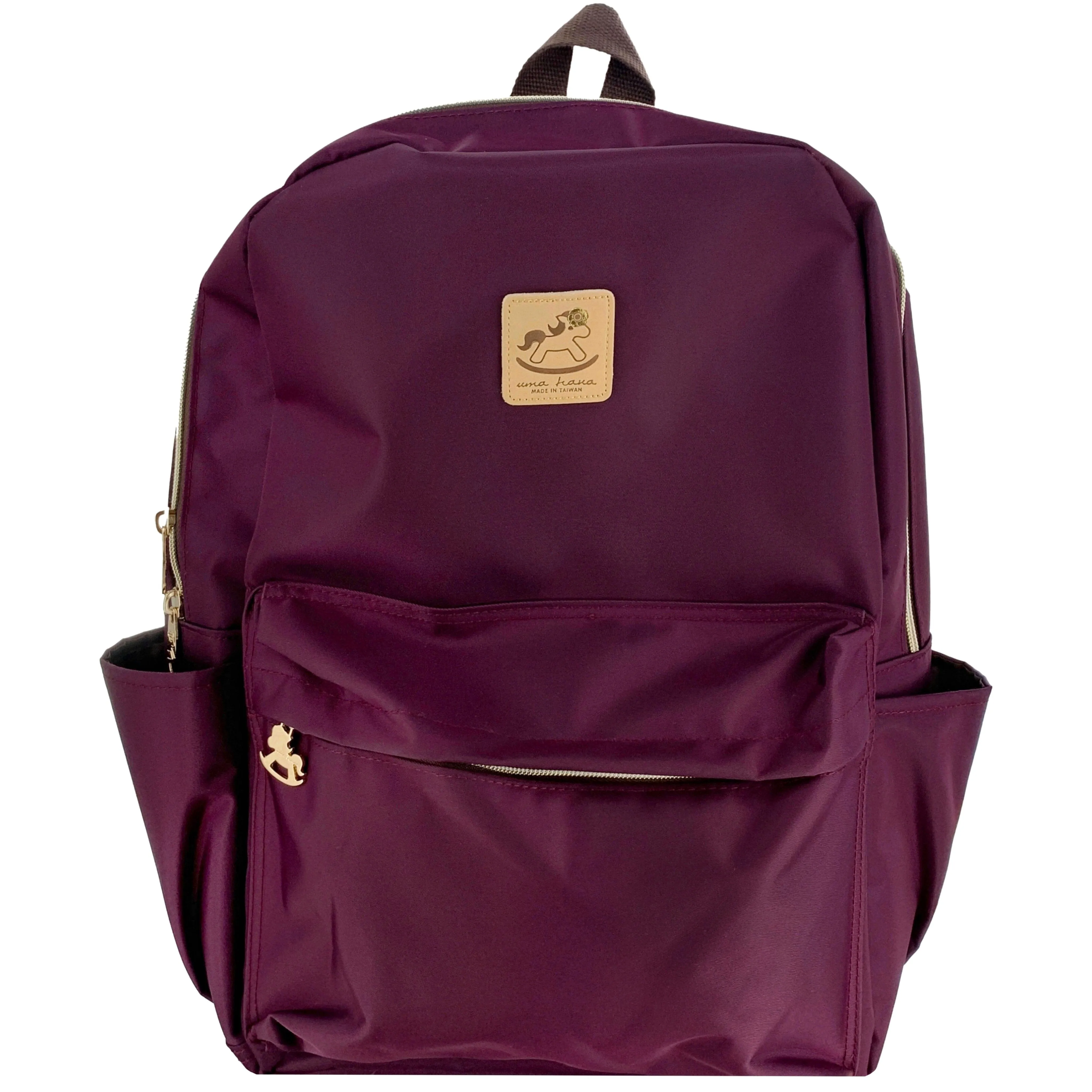 Burgundy Large Backpack