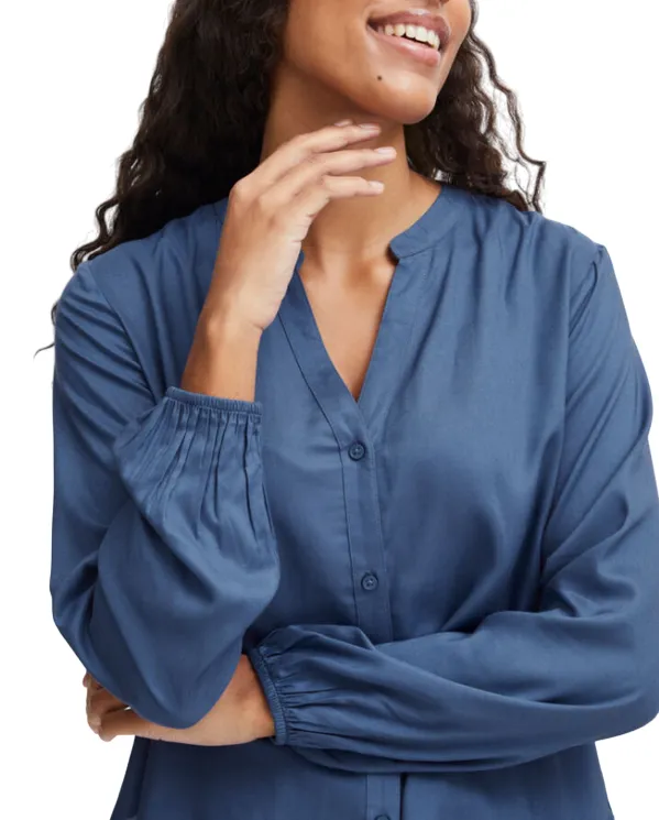b.young camicia manica lunga Josa 20812710 blu cielo