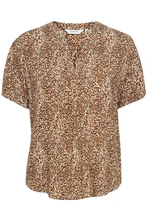 b.young maglia da donna con scollo a V 20812919 201901 iced coffee mix