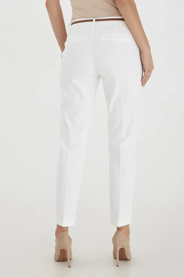 b.young Pantalone da donna Days Cigaret 20803473 80115 white