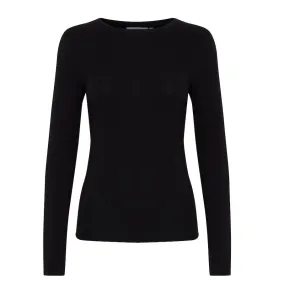 b.young t-shirt da donna manica lunga Pamila 20807594 80001 nero