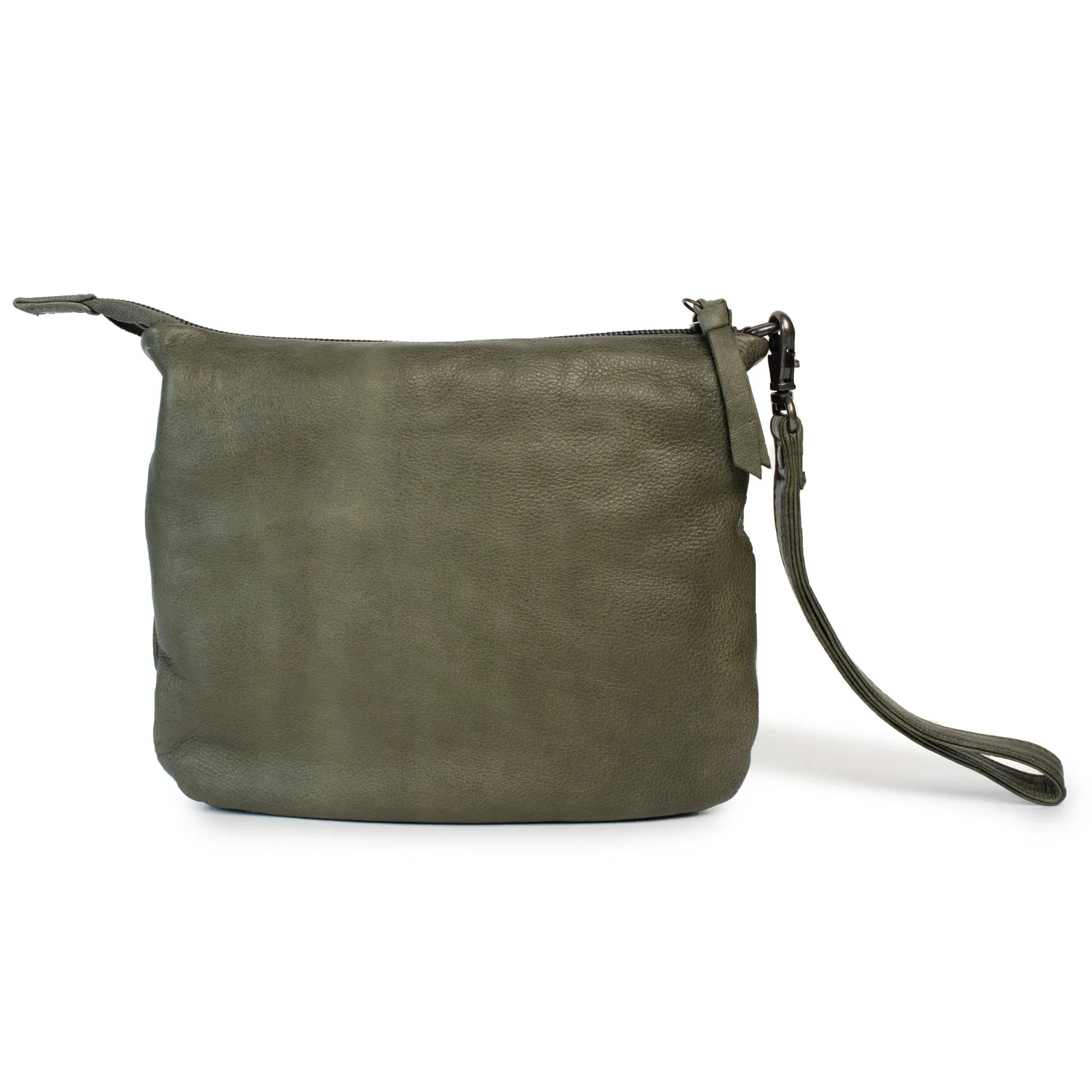 Castle in The Sky Leather bag: Olive