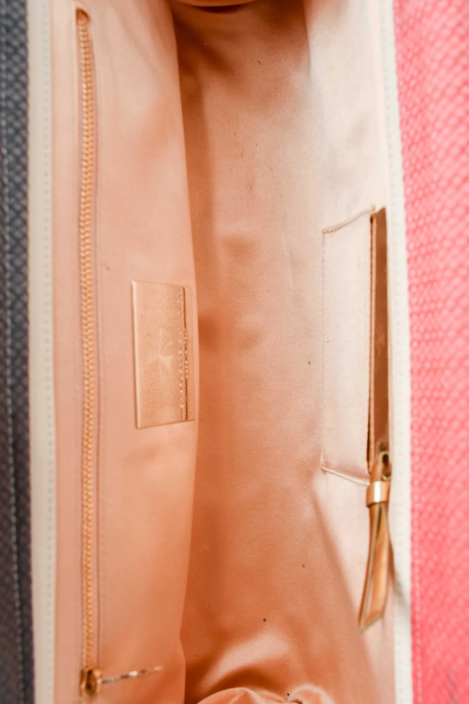 Charlotte Olympia Multicolor Canvas 'Hollywood' Jean Harlow Clutch