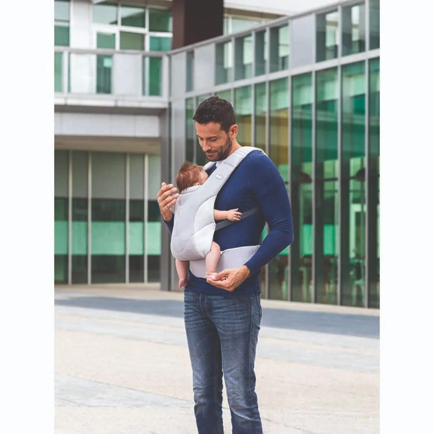 CHICCO MYAMAKI AIR BABY CARRIER SILVER