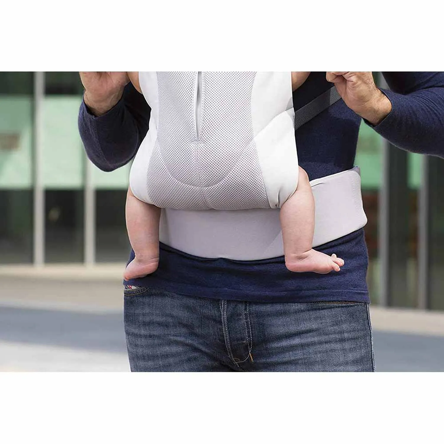 CHICCO MYAMAKI AIR BABY CARRIER SILVER