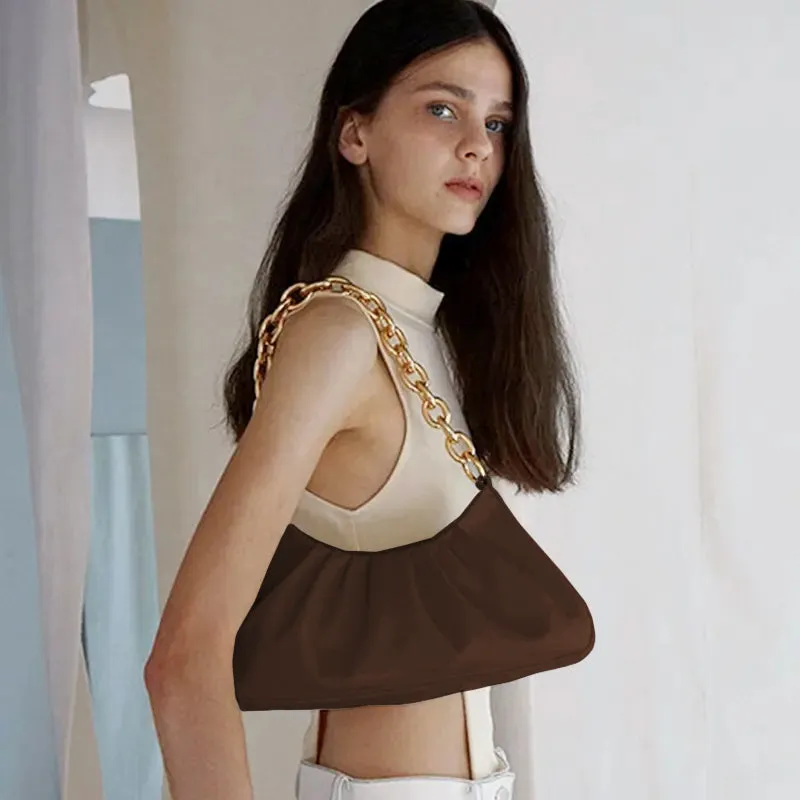 Chokore Cloud Bag with Golden Chain