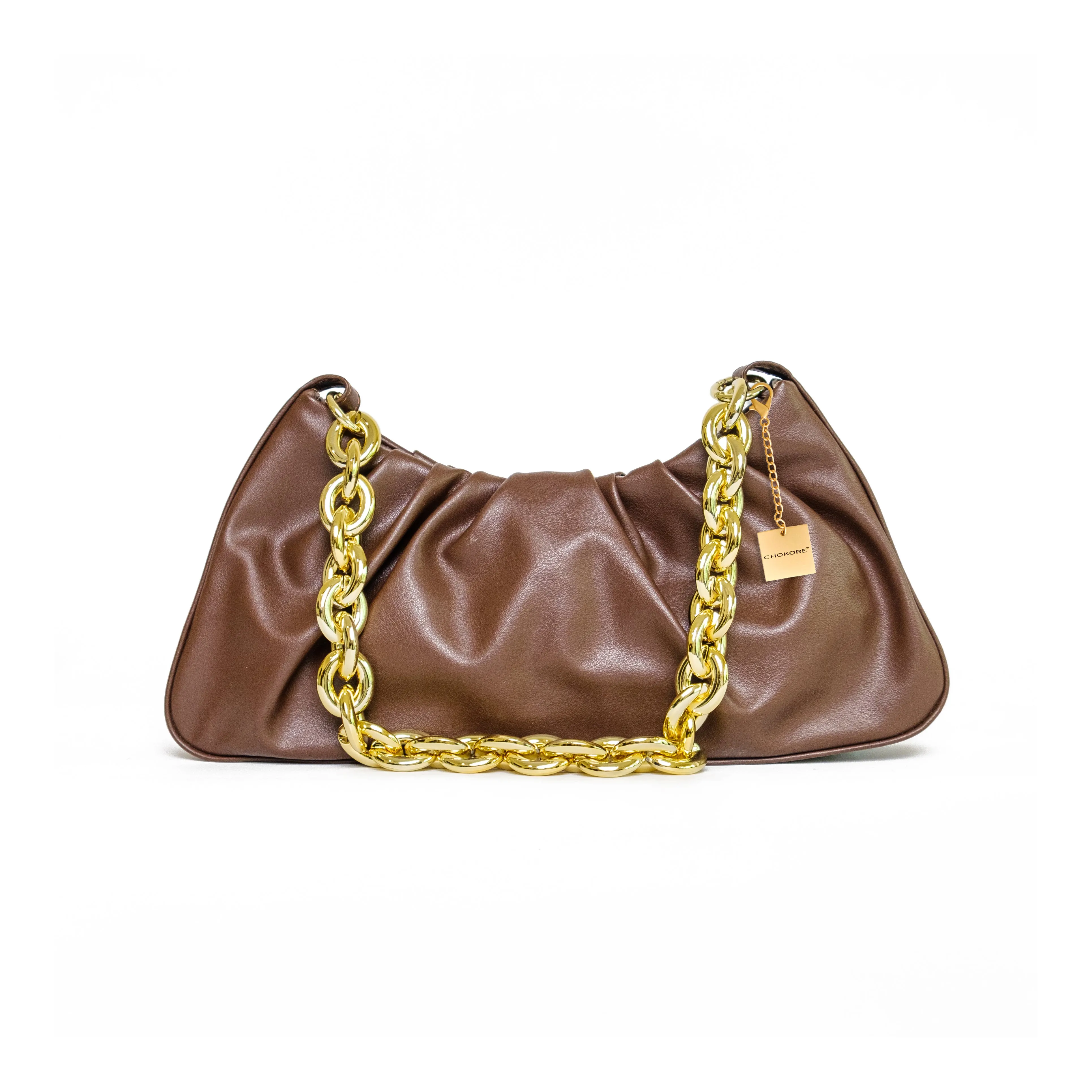 Chokore Cloud Bag with Golden Chain