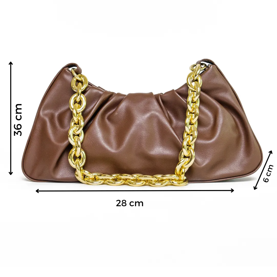 Chokore Cloud Bag with Golden Chain