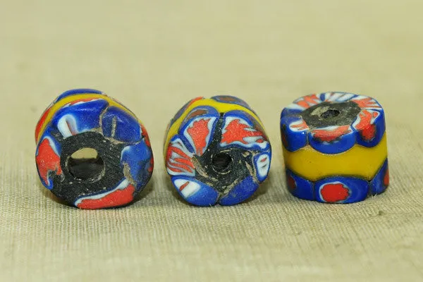 Chunky Millefiore Glass Bead