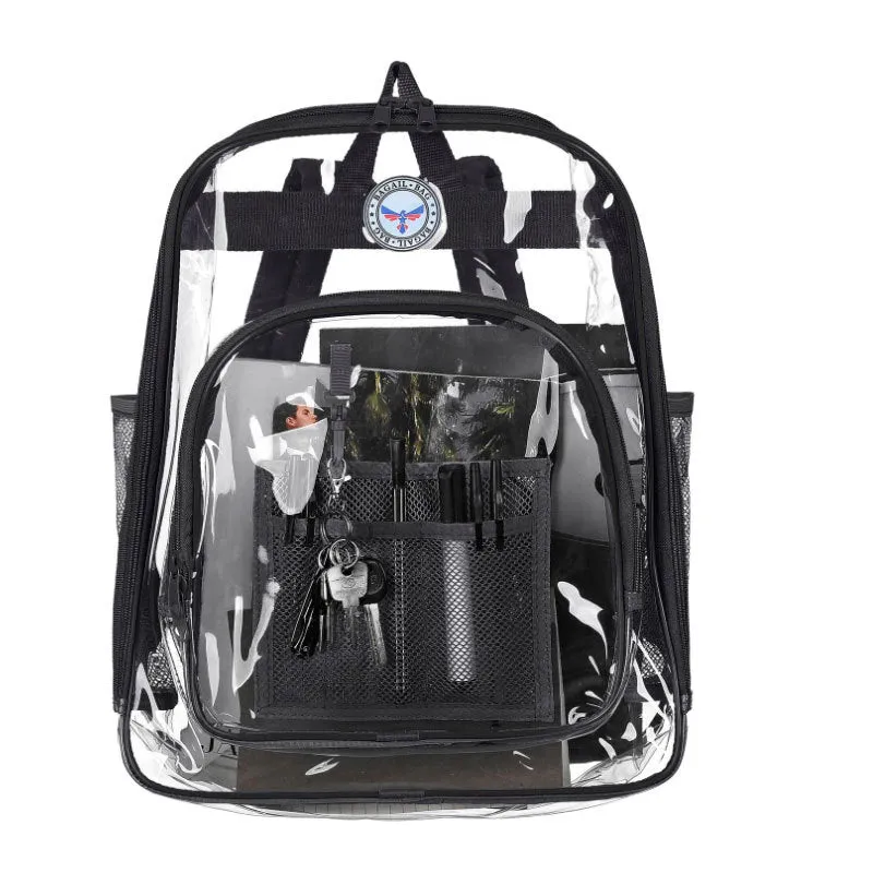 Clear Backpack Backpack Transparent Student Schoolbag
