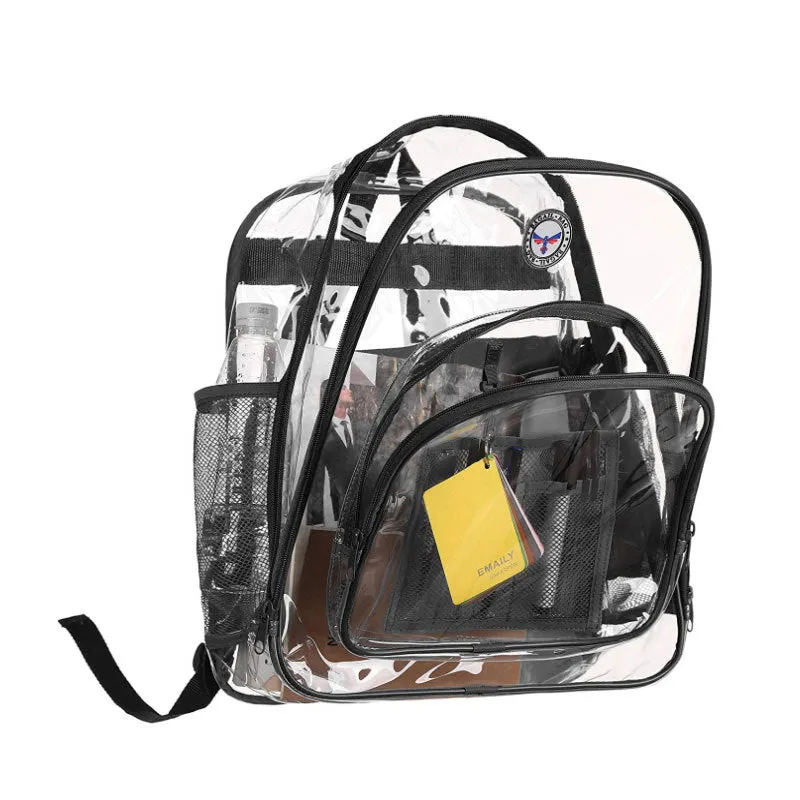 Clear Backpack Backpack Transparent Student Schoolbag