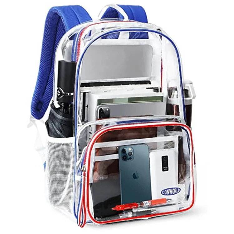 Clear Backpack Pvccasual Fashionable Transparent Bag