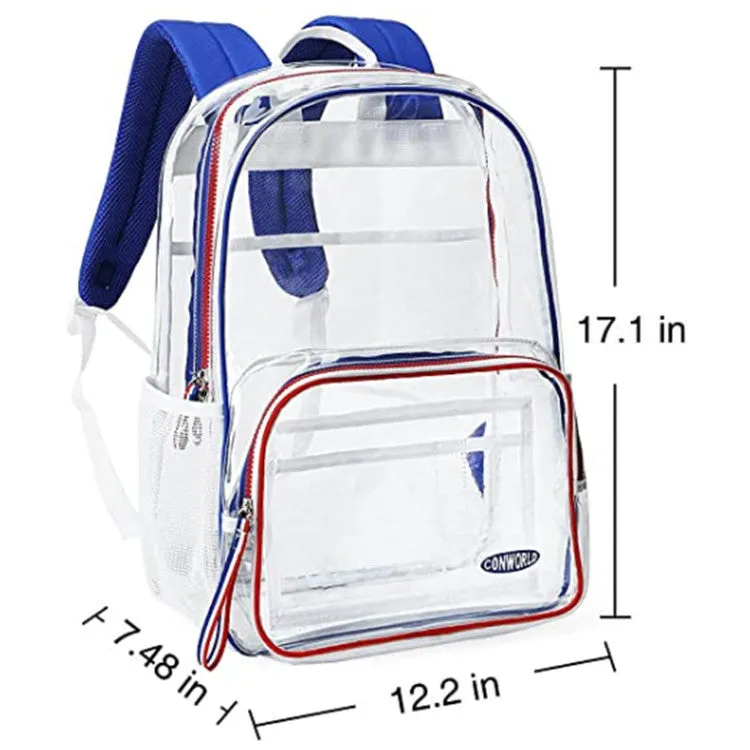 Clear Backpack Pvccasual Fashionable Transparent Bag