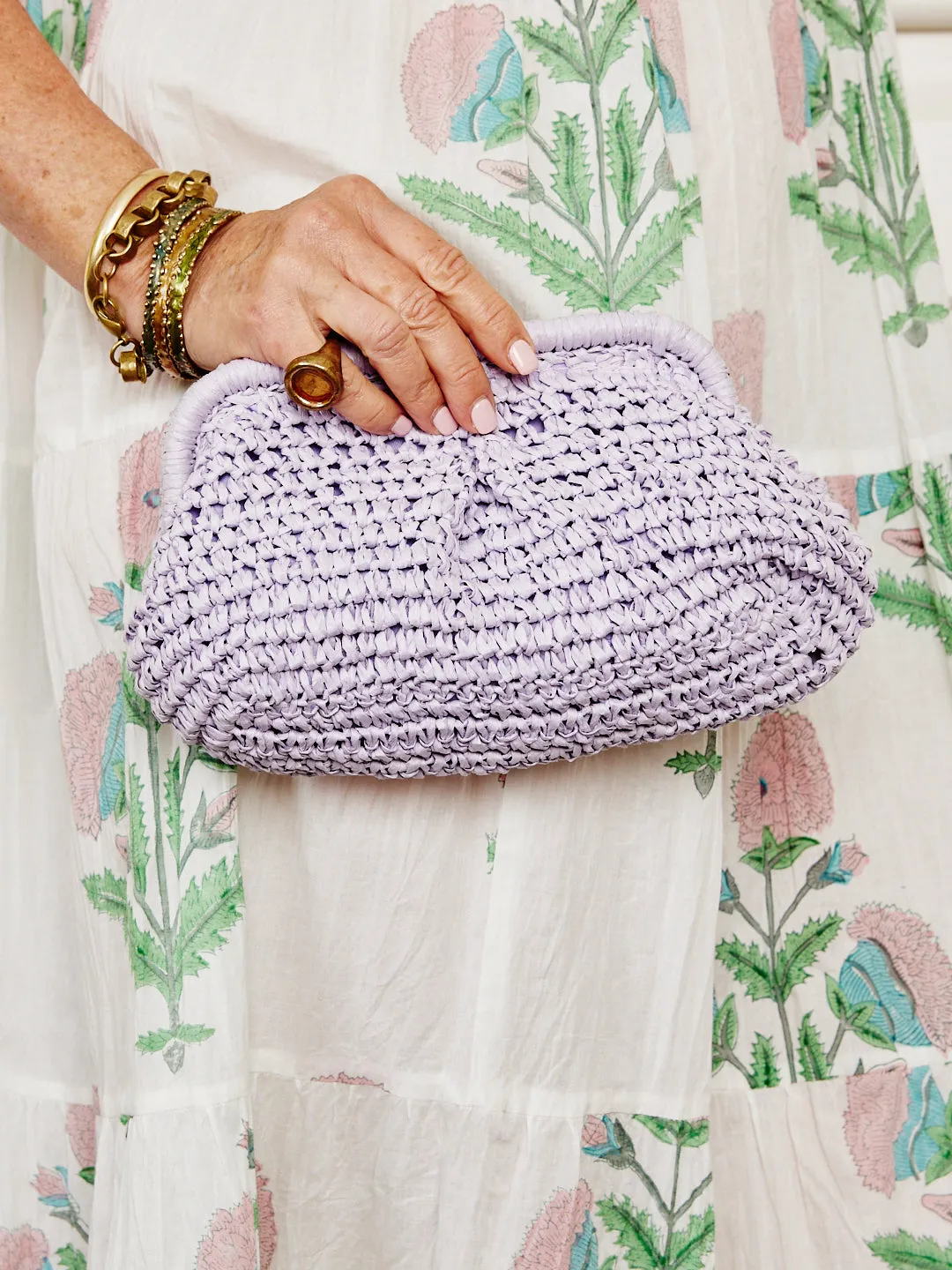 Cloud Clutch - Lilac