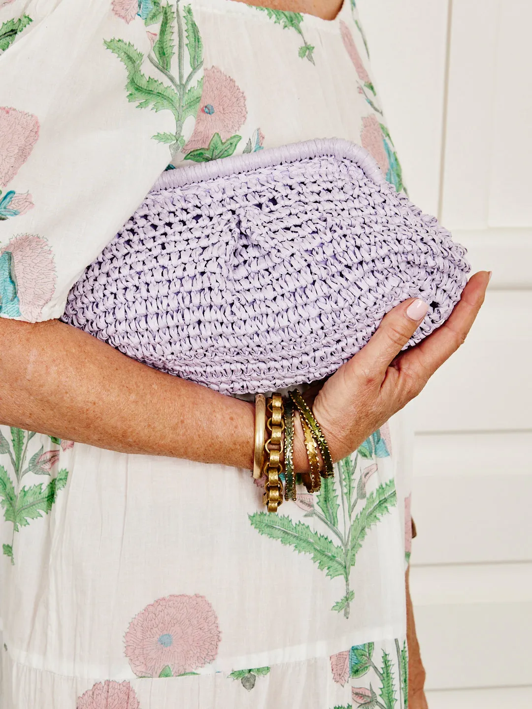 Cloud Clutch - Lilac