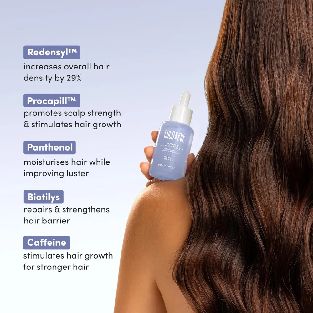 Coco & Eve Tripeptide Hair Density Serum 60ml