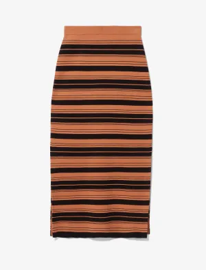 Compact Stripe Skirt
