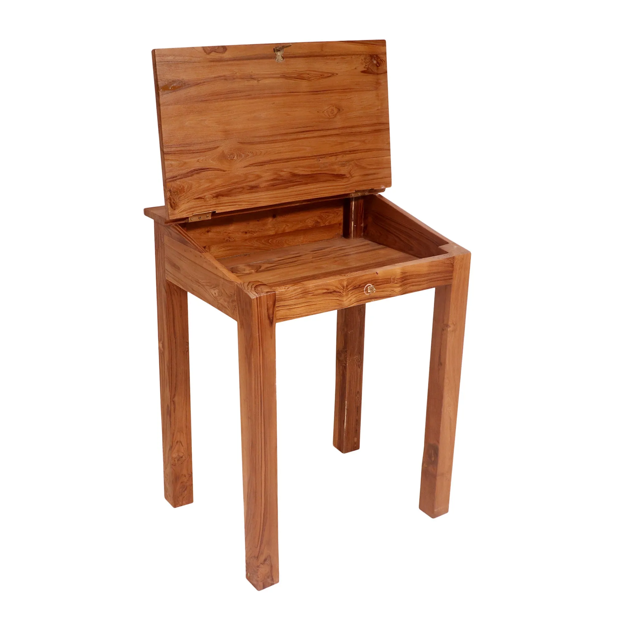 Compact traditional indian munim study table