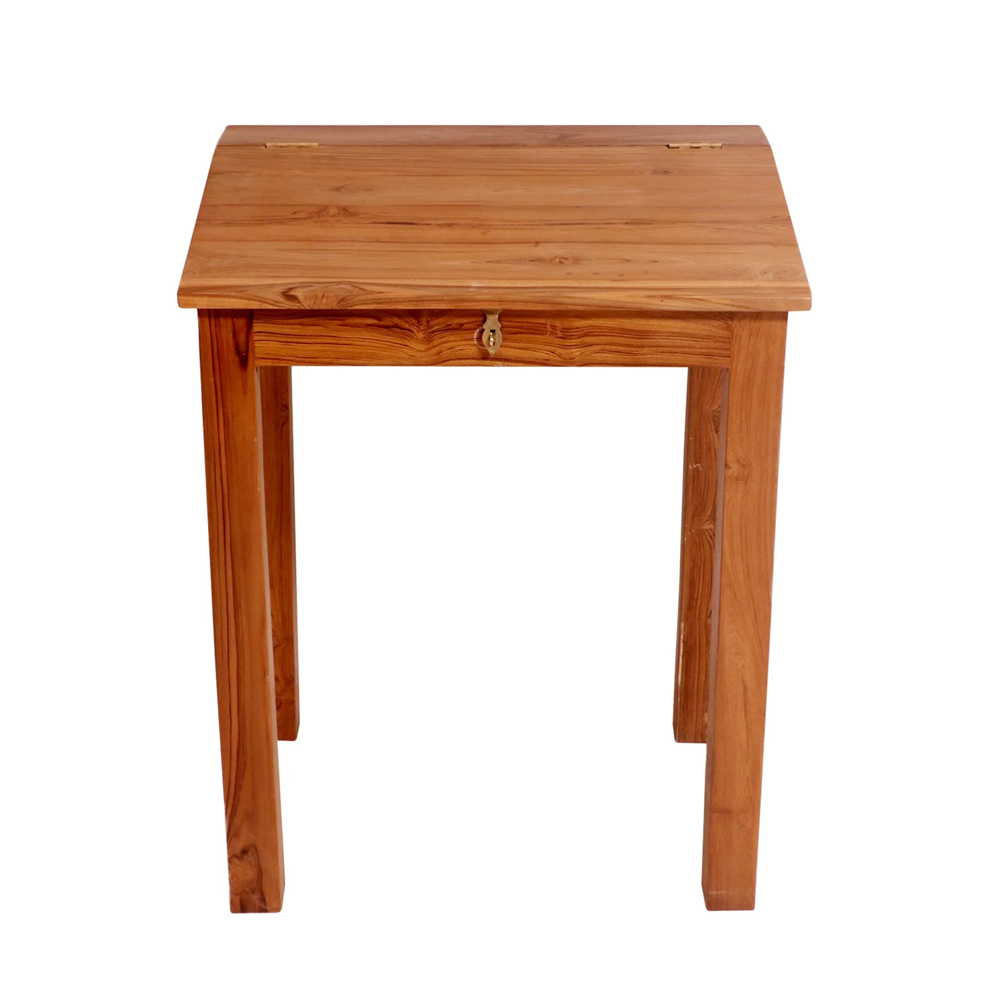 Compact traditional indian munim study table