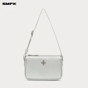 COMPASS BADGE Cross Badge Silver Bag (Small)