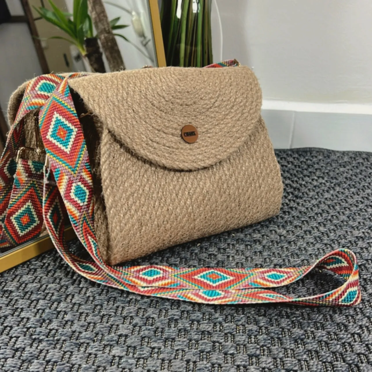 Cotton Rope Clutch Bag for Evening & Wedding (DANCE)