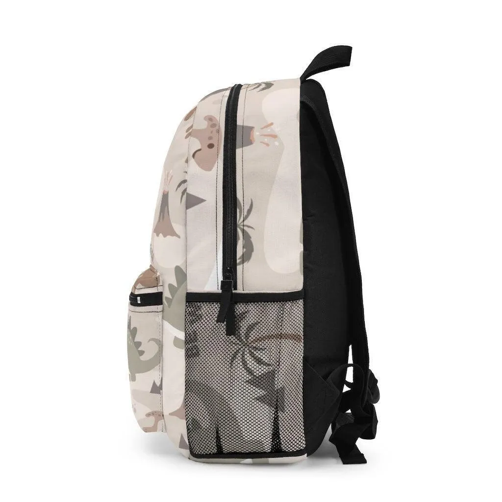 Cute Dino Family Backpack, College Backpack, Teens Backpack everyday use, Travel Backpack, Weekend bag, Laptop Backpack