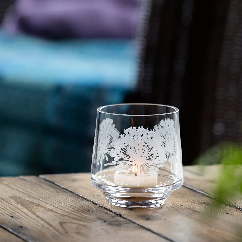 Dartington Crystal 8cm Bloom Allium Votive Holder