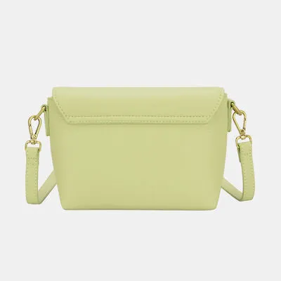 David Jones PU Leather Crossbody Bag