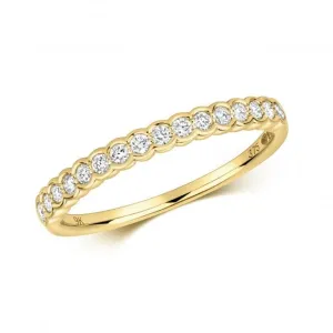 Diamond Jewellery 9ct Yellow Gold Diamond Ring RD820
