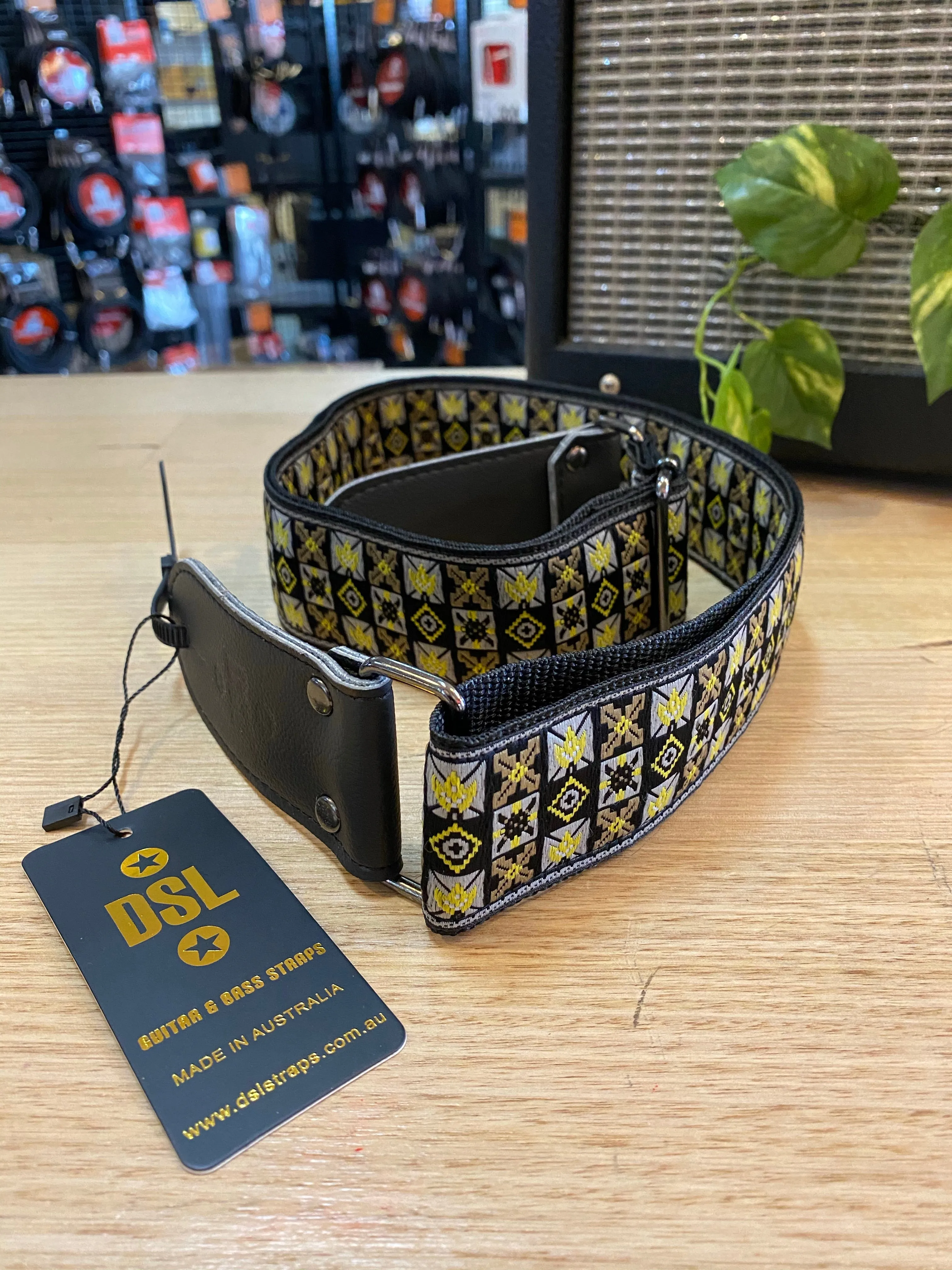 DSL | Vegan | JAC20-WOOD | Guitar Strap | 🇦🇺