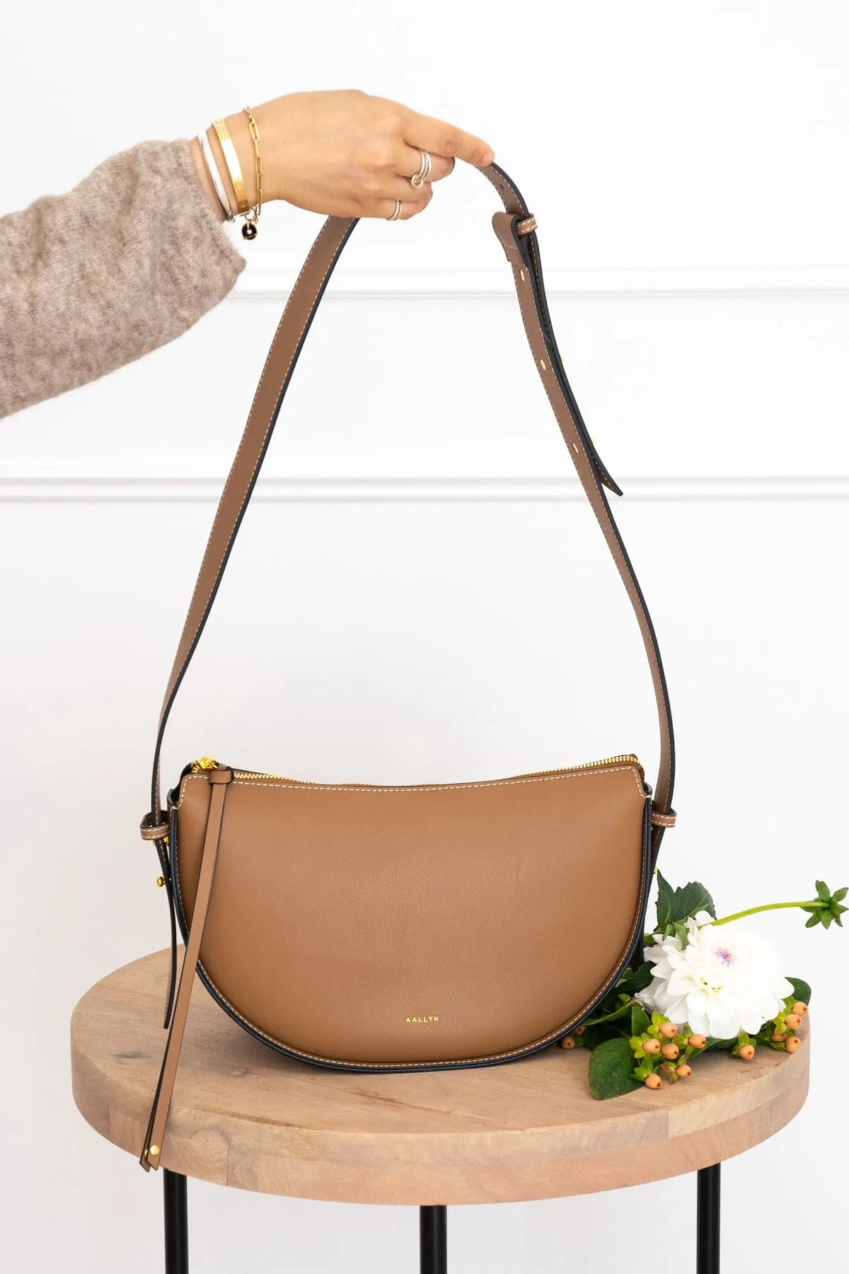 Elara Convertible Bag, Leather