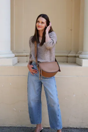 Elara Convertible Bag, Leather