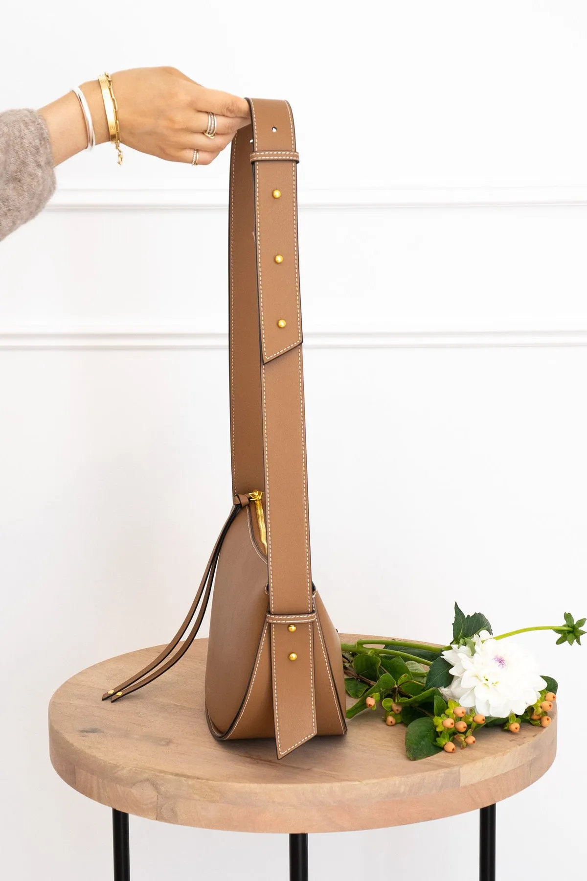 Elara Convertible Bag, Leather