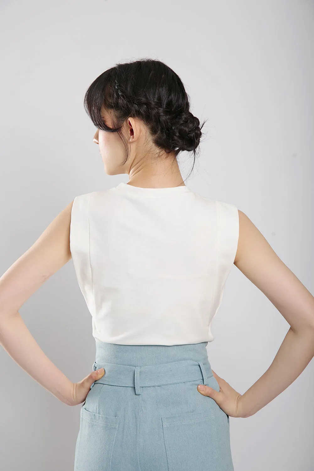 Elira Top in White