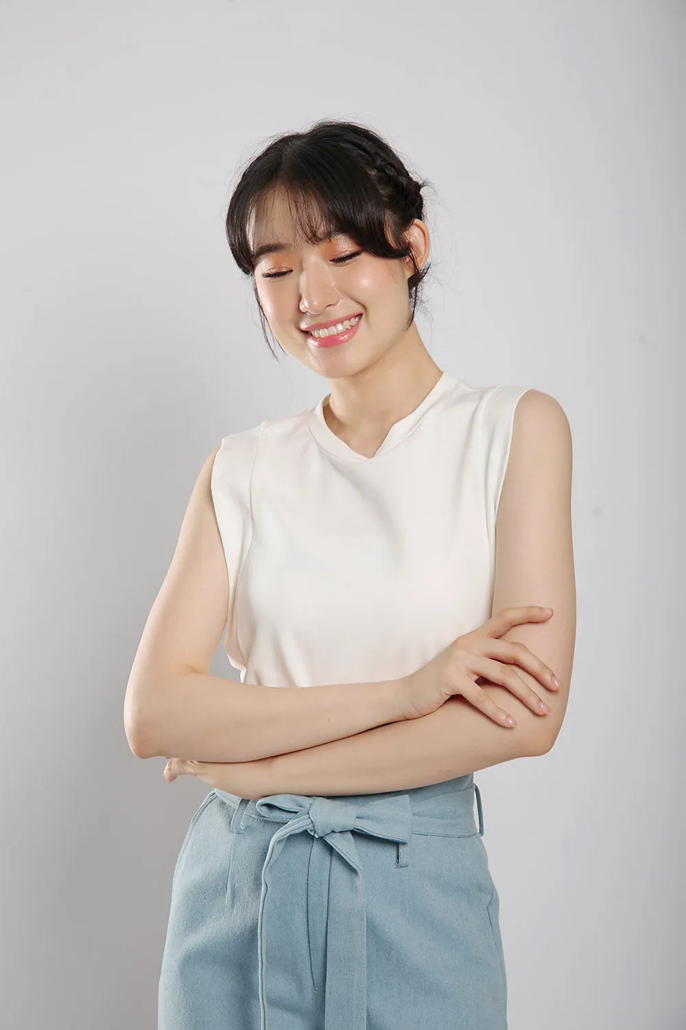 Elira Top in White