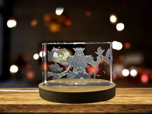 Enlil 3D Engraved Crystal 3D Engraved Crystal Keepsake/Gift/Decor/Collectible/Souvenir