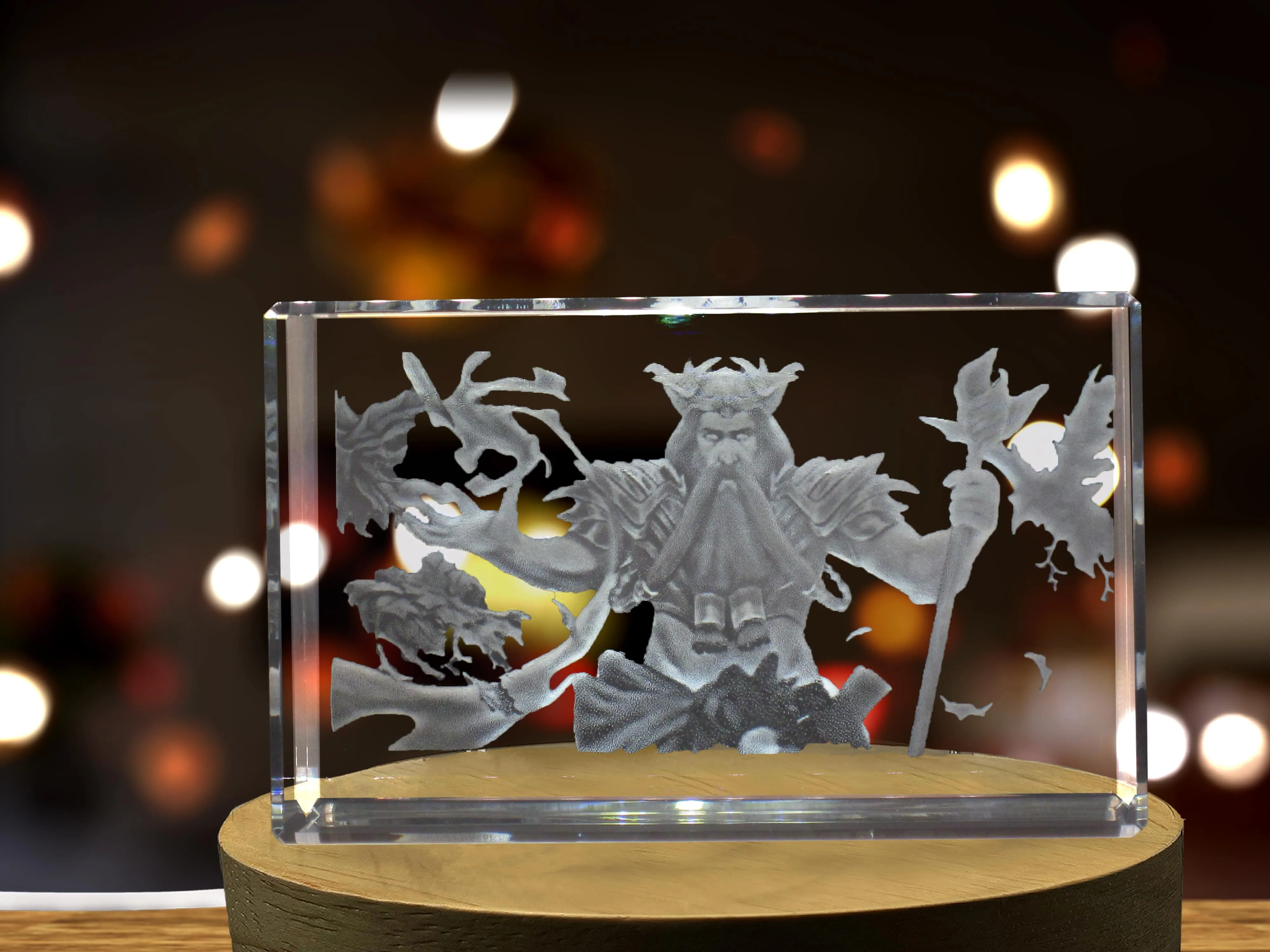 Enlil 3D Engraved Crystal 3D Engraved Crystal Keepsake/Gift/Decor/Collectible/Souvenir