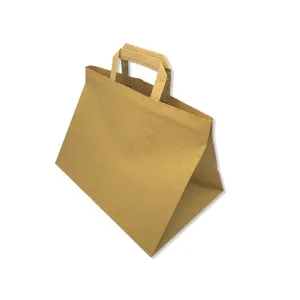 Extra Large Kraft Flat Handle Paper Bags