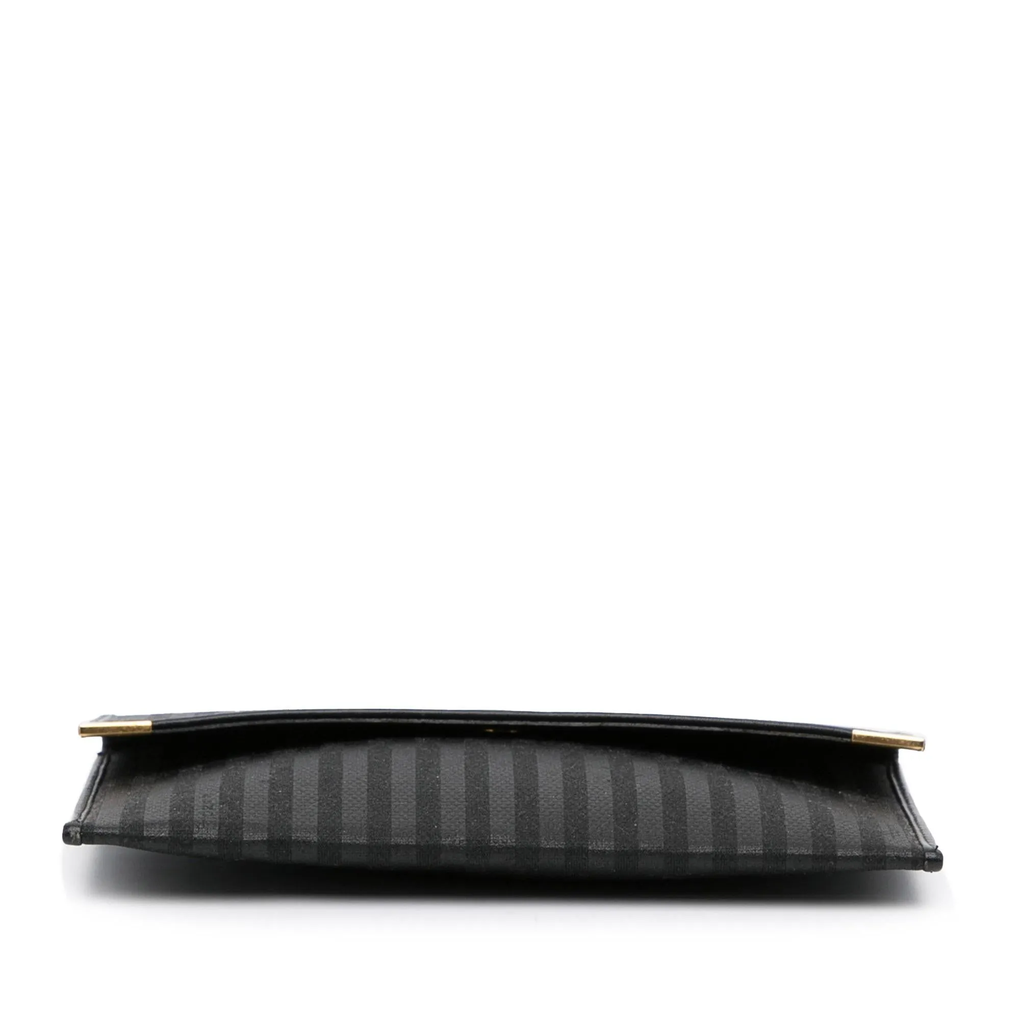 Fendi Striped Canvas Clutch (SHG-LK4Iq8)