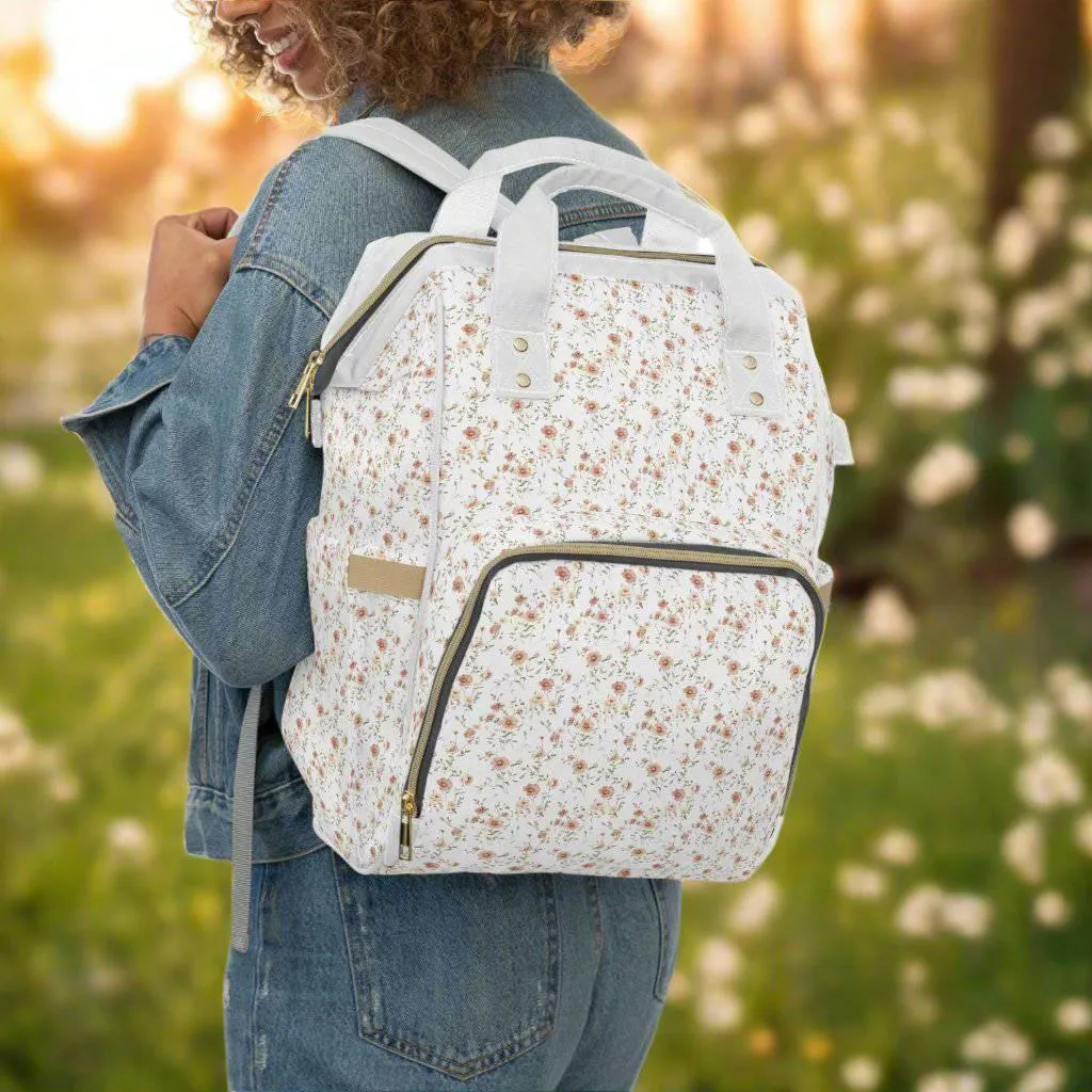 Floral Multifuncional Backpack