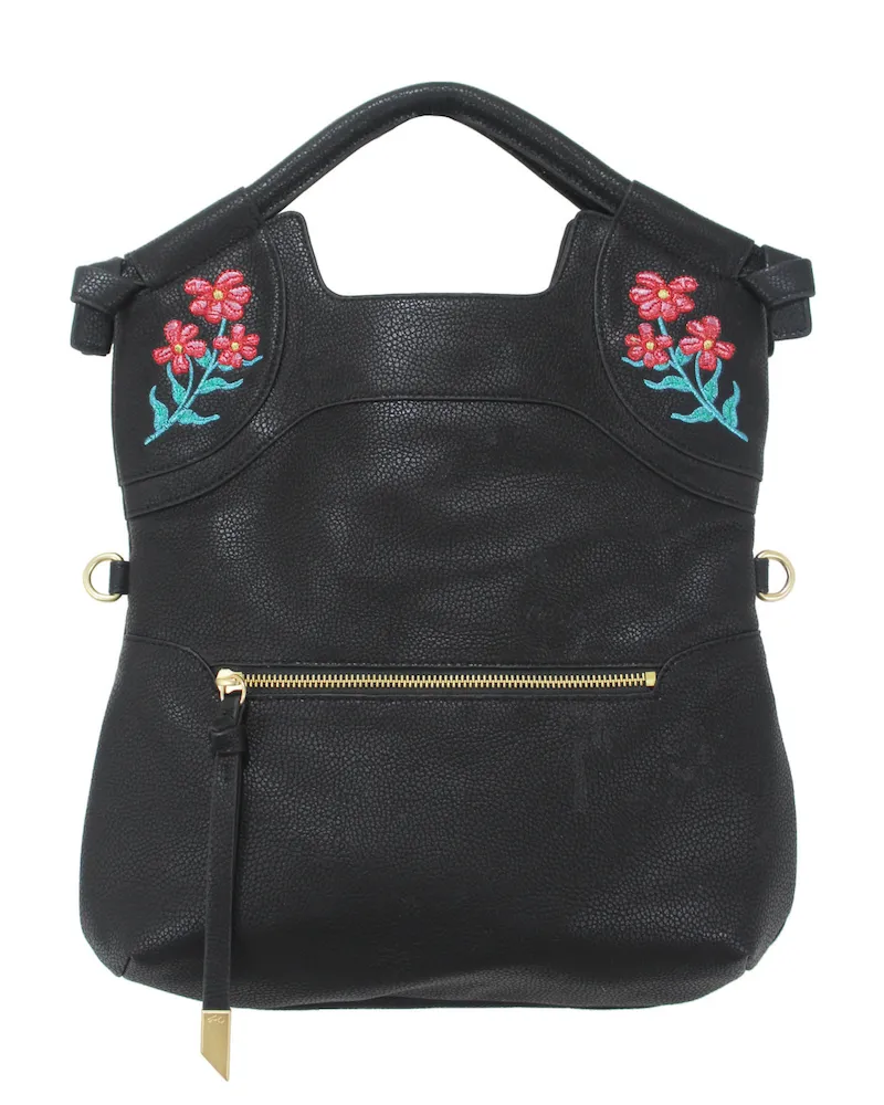 Flowerbed Creek FC Lady Tote in Black
