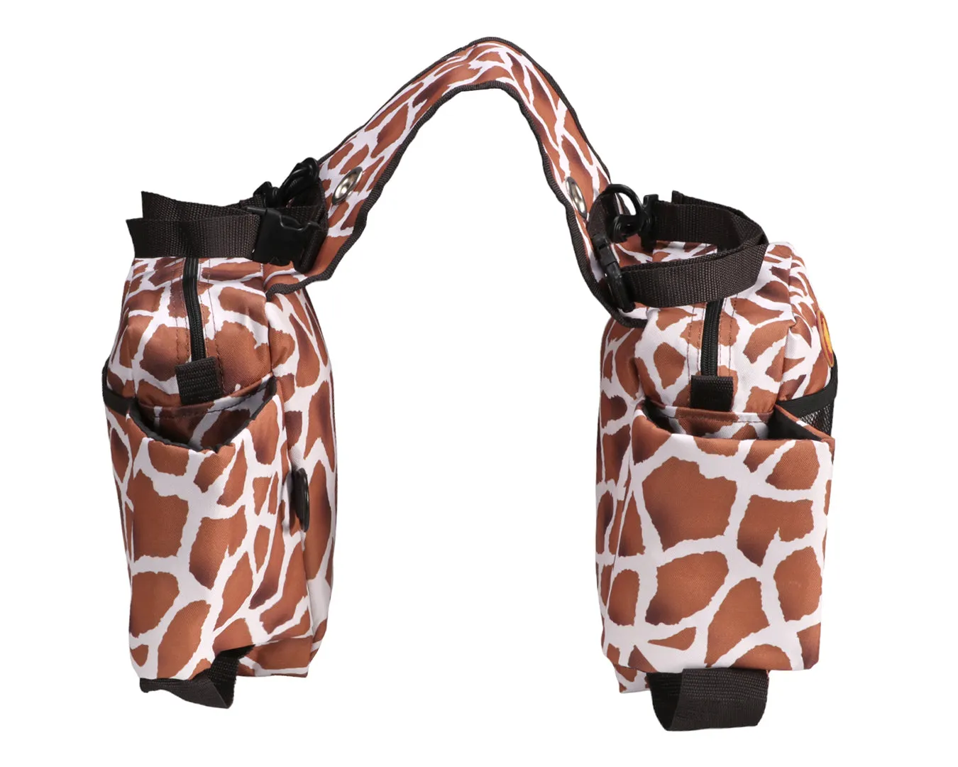 Fort Worth Bottle & Gear Saddle Bag Giraffe - Limited Edition