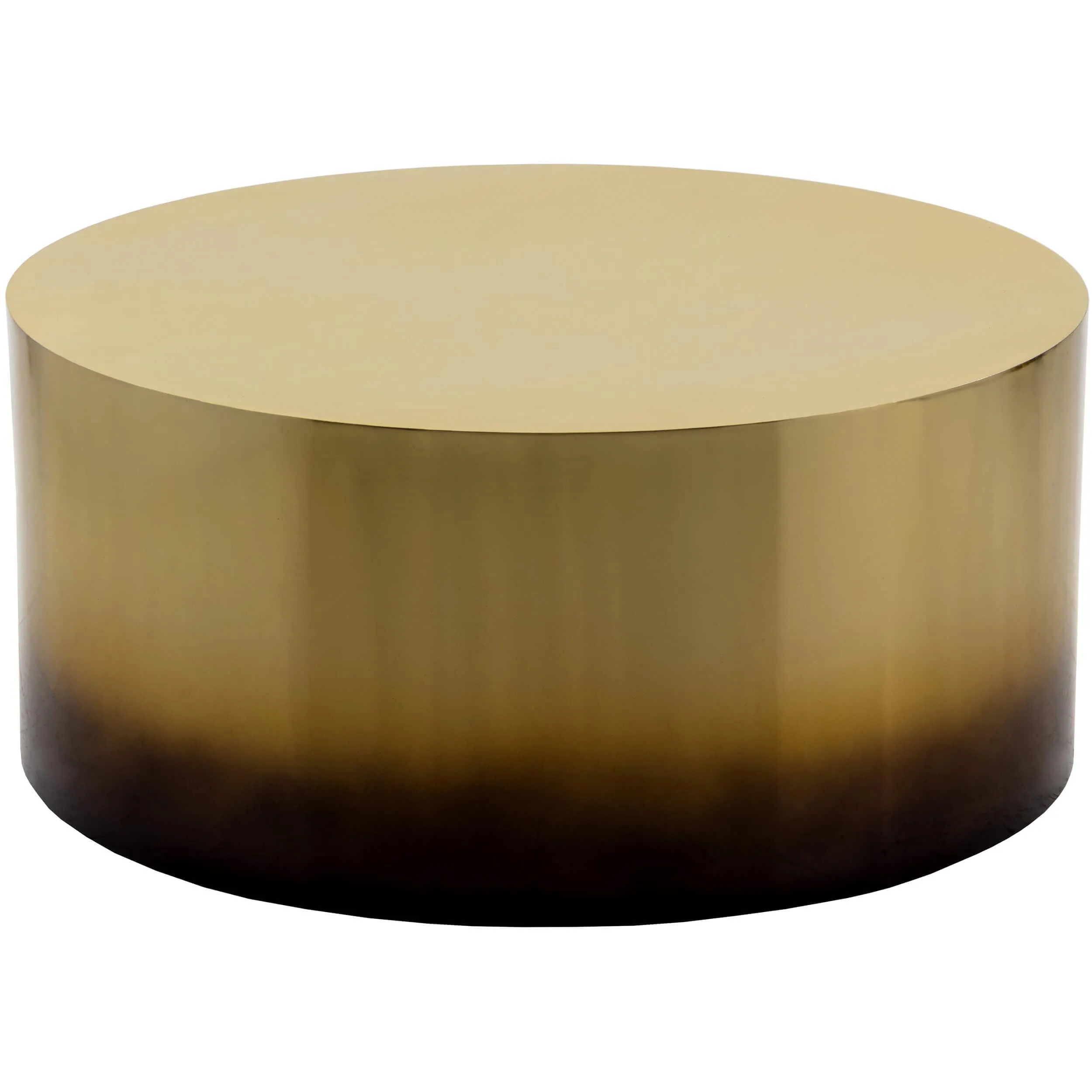 Frida Coffee Table, Gold Black Ombre