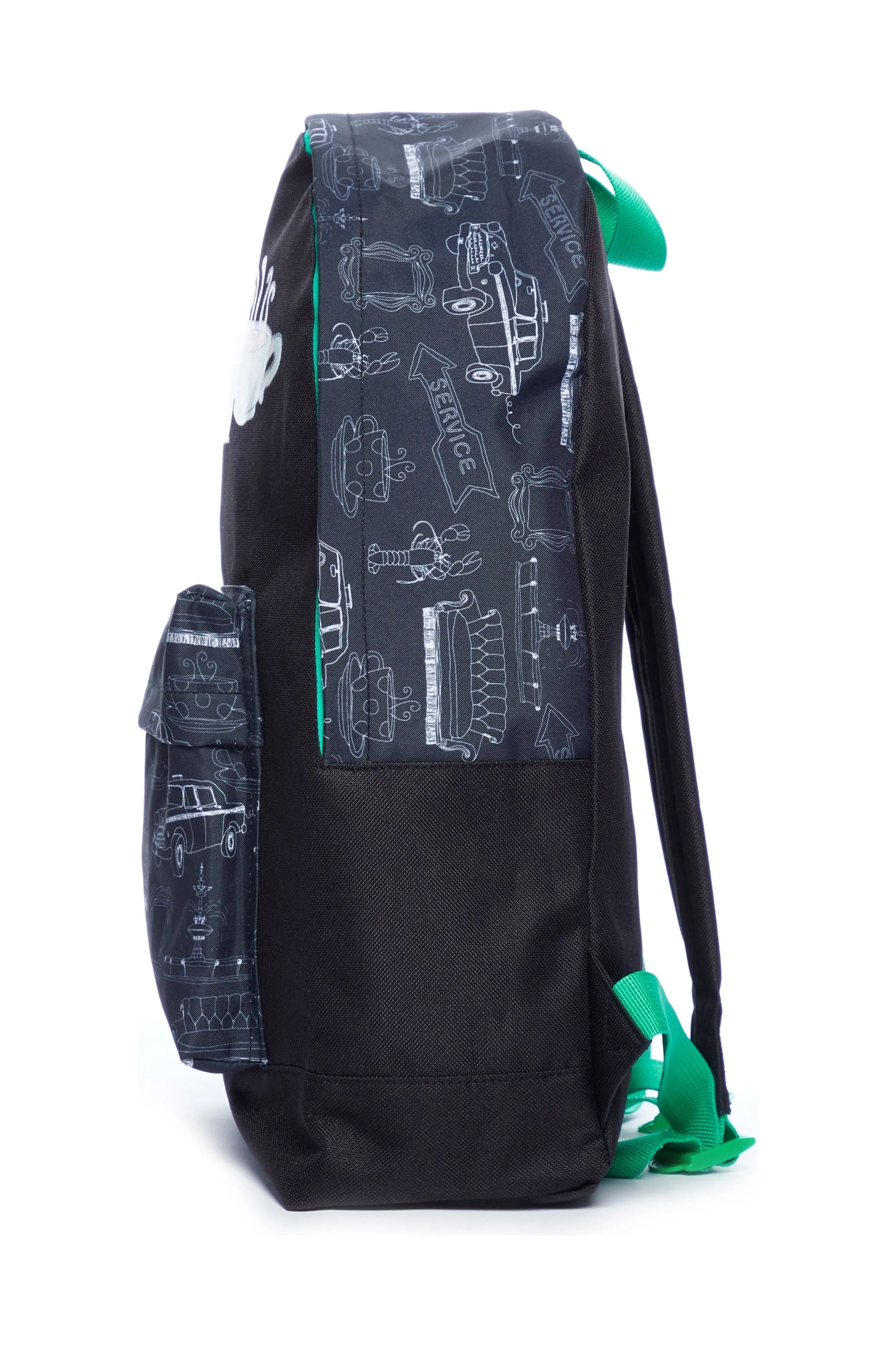 Friends Children's Women's New York City School Work Travel Bag Rucksack Backpack Fits A4 Files