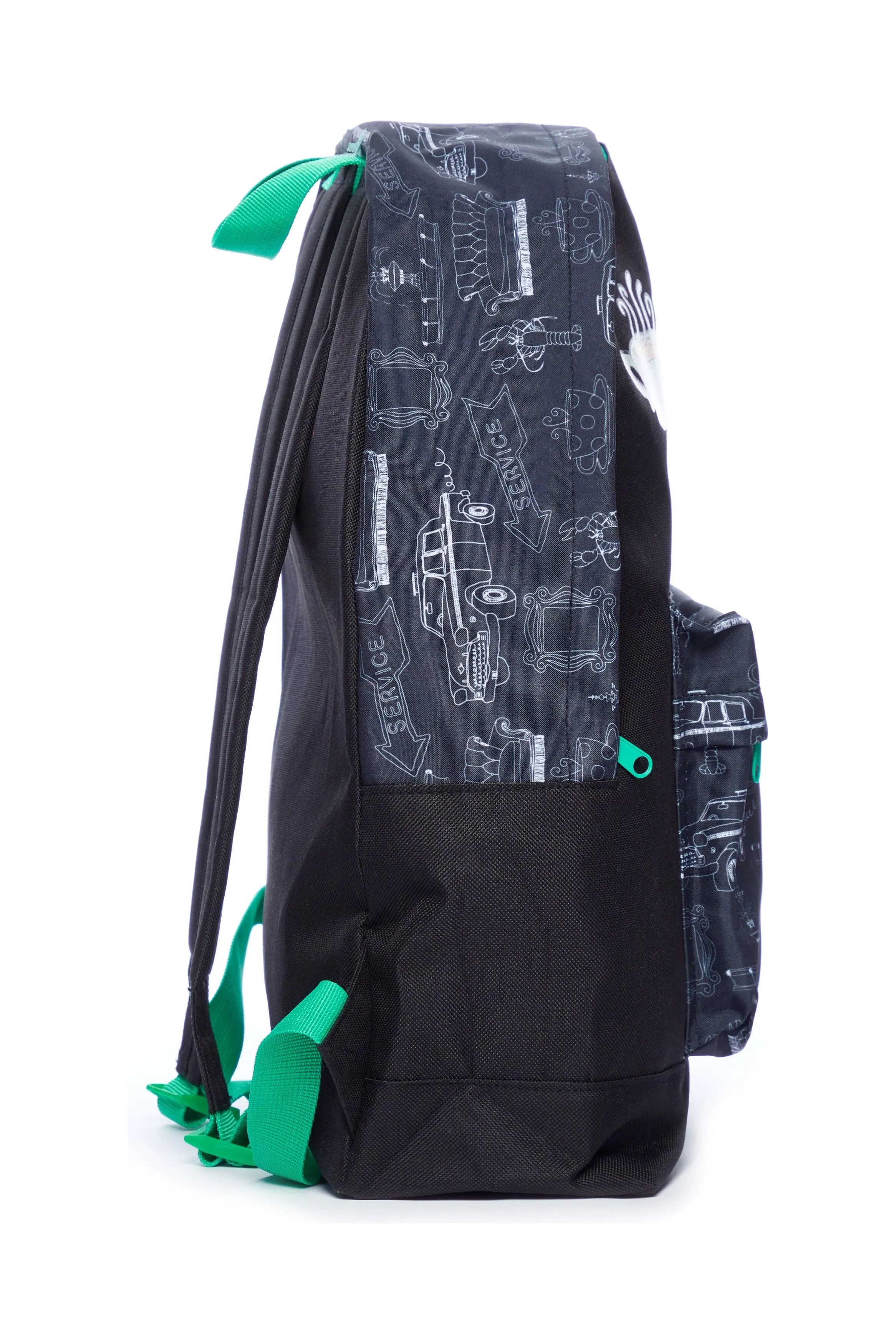 Friends Children's Women's New York City School Work Travel Bag Rucksack Backpack Fits A4 Files