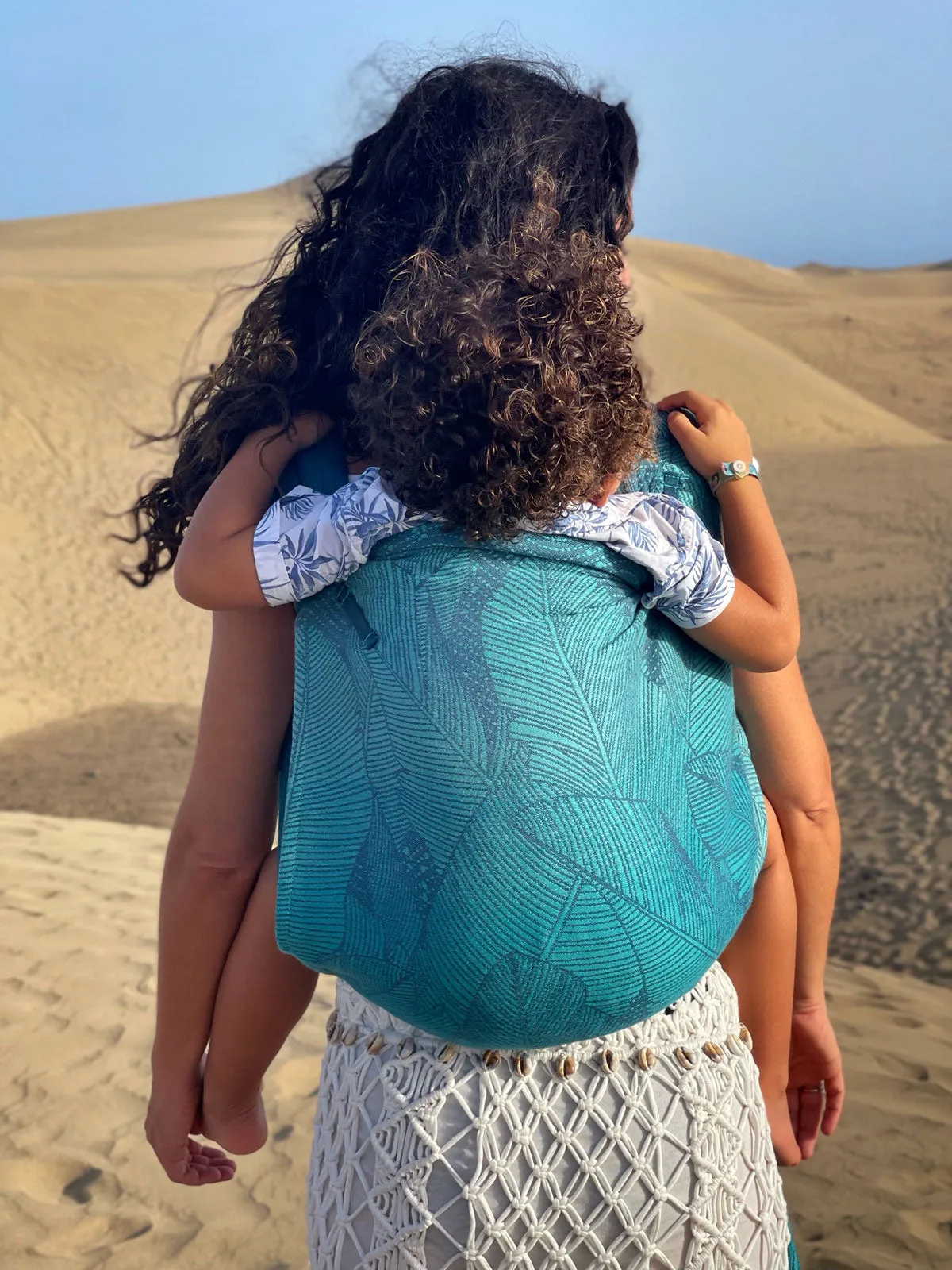 Fronds Glade with Seacell Cairis Baby Carrier